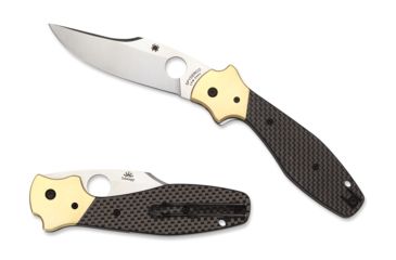 Image of Spyderco Schempp Bowie Plain Edge Knife C190CFP