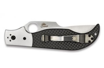 Image of Spyderco Ed Schempp Navaja Carbon Fiber FE Blade Closed