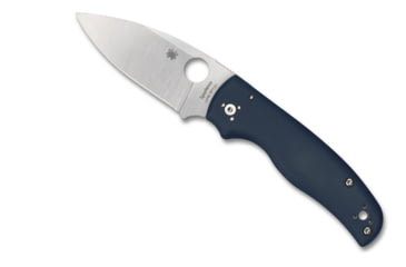 Image of Spyderco Shaman Folding Knife, 3.58 in, CPM SPY27, Blue, G10, C229GPCBL