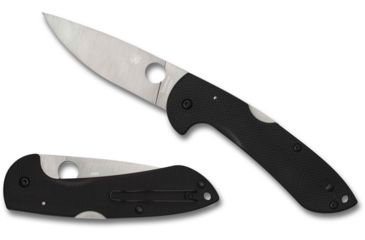 Image of Spyderco Siren G-10 Folding Knives, Black, C247GP