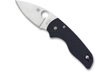 Image of Spyderco Sprint Run Lil Native Folding Knife, 2.42in, CPM S90V Steel, Drop Point Blade, Carbon Fiber Handle, Carbon Fiber, C230CF90VP
