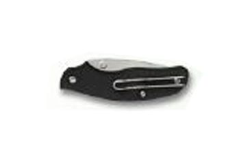 Image of Spyderco Spy-DK Lightweight Folding Knife,2.69in PlainEdge Blade,Black Handle C179PBK