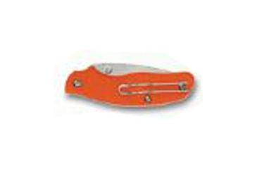 Image of Spyderco Spy-DK Lightweight Folding Knife,2.69in PlainEdge Blade,Orange Handle C179POR