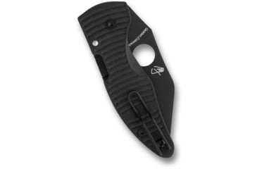 Image of Spyderco MicroJimbo Salt Assisted Opening Folding Knife, 2.45in, CPM MagnaCut, Wharncliffe, G10 Black Handle, C264GMCBKP