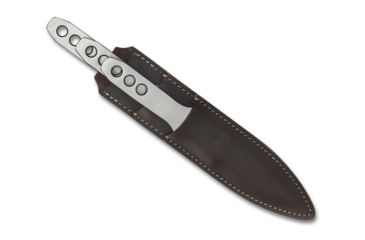 Image of Spyderco SpyderThrowers Set of 3 Throwing Knives Plain Edge Fixed Blade Knives 10in, Black, Medium, TK01MD