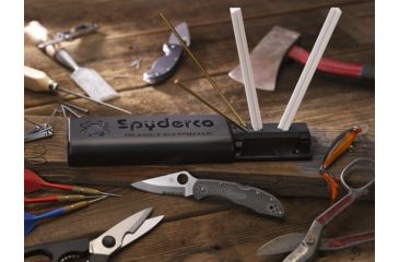 Image of Spyderco Tri-Angle Sharpmaker Kit Knife Sharpening System 204MF