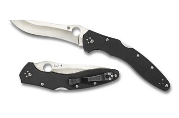 Image of Spyderco Ulize Black G-10 PlainEdge C161GP