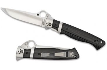 Image of Spyderco Vallotton Sub-Hilt Automatic, Plain X-C149GP