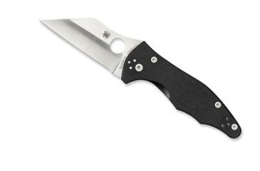 Image of Spyderco Yojimbo 2 Folding Knife, 3.2in, CPM S30V, Wharncliffe, G10, Black Handle, C85GP2