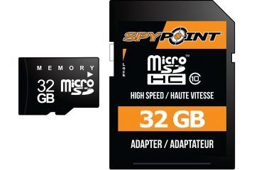 Image of Spypoint Micro SD Memory Card, 32GB, Black, MICRO-SD-32GB