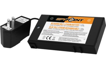 Image of Spypoint Rechargeable Lithium Battery Kit, Black LIT-C-8