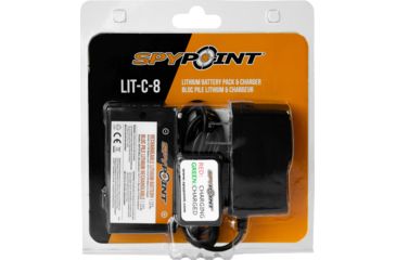 Image of Spypoint Rechargeable Lithium Battery Kit, Black LIT-C-8