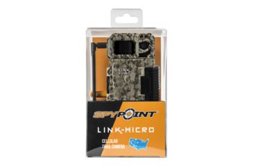 Image of Spypoint Smallest Cellular 10 MP Trail Camera, 4G  Photo Transmission, Camo LINK-MICRO