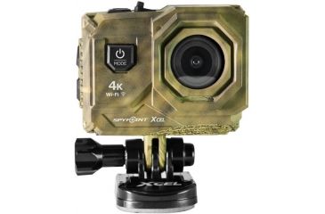 Image of Spypoint Xcel 4K POV Action Camera, 12MP, 4K video with sound, WiFi, 2in screen, Camoflauge Xcel 4K