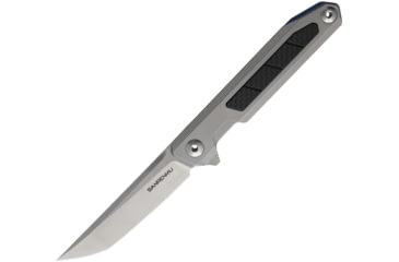 Image of SRM Knives 1162 Framelock Folding Knife, 3.63 bead blast finish 14C28N Sandvik stainless t, Bead blast finish 420HC stainless handle with carb, 1162