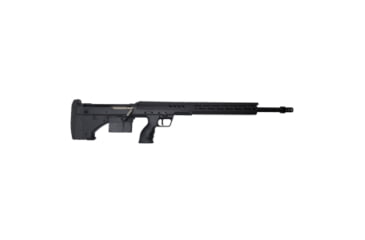 Image of Desert Tech SRS Rifle, .338 Lapua Magnum, 26in Barrel, 1-9 Twist, Black/Black, 5 Round Magazine, SRS-M2 Standard, 37 inch, SRS-RF-M-G26R-BB