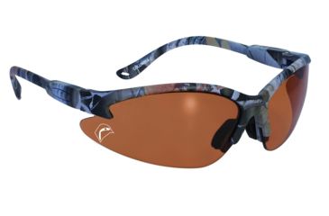 Image of SSP Eyewear Bullchukar Sportsman Hunting Glasses, Camo Frame, Belgium Bronze Anti-Fog Lens 011711950720