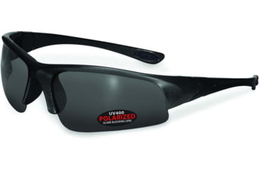 Image of SSP Eyewear Chewuch Polarized Glasses, Black Frame, Gray Lens, CHEWUCH BLK GRY