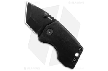 Image of Stabby Labs FAT PP Folding Knife, 1.20in, 8Cr13MoV, Tanto Blade, Steel, Black Handle, Black/Black, 3.20 inch, BHQ-219383