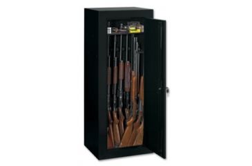 Image of Stack-On 18-Gun Convertible Security Cabinet - Black, Medium GCB-18-C-DS