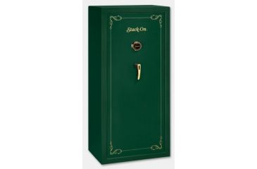Image of Stack-On 22-Gun Convertible Security Safe w/Combination Lock,26x17.625x55in,Hunter Green SS-22-MG-C