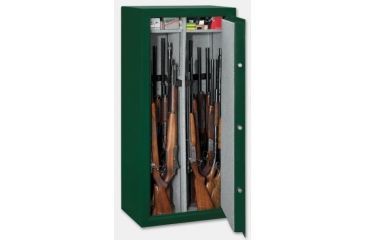 Image of Stack-On 22-Gun Convertible Security Safe w/Combination Lock,26x17.625x55in,Hunter Green SS-22-MG-C