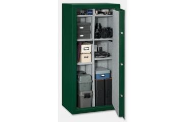 Image of Stack-On 22-Gun Convertible Security Safe w/Combination Lock,26x17.625x55in,Hunter Green SS-22-MG-C