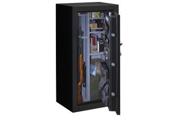 Image of Stack-On 36-40 Gun with Electronic Lock,, Matte Black E-40-MB-E-S