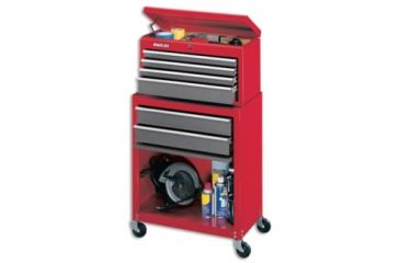 Image of Stack-On 6 Drawer Chest/Cabinet Combo, Medium SC-600-DS