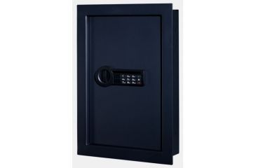 Image of Stack-On In Wall Safe w/Electronic Lock,15.31x3.94x22.17in,Matte Black PWS-15522