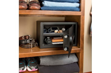 Image of Stack-On Personal Safe with Electronic Lock, 14x10x10in, Black, Small, PS-1814-E