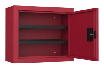 Image of Stack-On Pistol, Ammo Cabinet, Red, Large, GCR-900