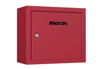 Image of Stack-On Pistol, Ammo Cabinet, Red, Large, GCR-900