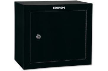 Image of Stack-On Pistol/Ammo Steel Cabinet w/ 1 Removable Shelf, Medium, Black GCB-500