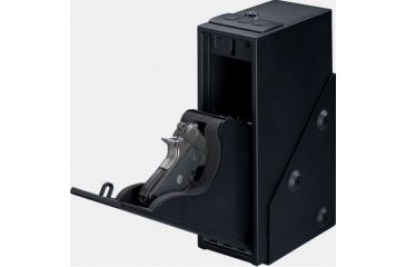 Image of Stack-On Single Pistol Quick Access Safe,Matte Black QAS-1514