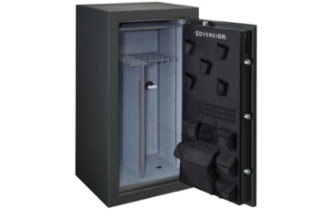Image of Stack-On Sovereign 36 - Gun Elec Lock, Textured, Black, oversized, S-36-DGP-E-S
