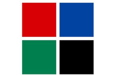 Image of Staedtler Lumocolor Non-Permanent F Width Pen Pack - 4 Colors w/ Stand-Up Box - Red, Blue, Green, Black ST 316 WP4