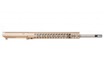 Image of Stag Arms 10 Marksman Left Hand Upper Receiver, 6.5mm Creedmoor, 22in, Heavy, Rifle-Length, 1/8, 5/8x24, 16.5in M-Lok Handguard, VG6 Gamma, Cerekote, FDE, STAG10111411