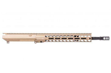 Image of Stag Arms 10 Tactical Left Hand Upper Receiver, .308 Caliber, 16in, Tac/Gov, Mid-Length, 1/10, 5/8x24, 13.5in SL M-Lok Handguard, VG6 Gamma, Cerekote, FDE, STAG10111242