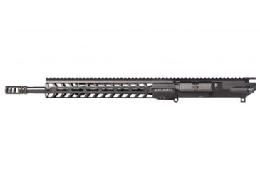 Image of Stag Arms 10 Tactical Left Hand Upper Receiver, .308 Caliber, 16in, Tac/Gov, Mid-Length, 1/10, 5/8x24, 13.5in SL M-Lok Handguard, VG6 Gamma, Type 3 Hard Coat Anodize, Black, STAG10110342