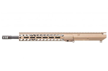Image of Stag Arms 10 Tactical Right Hand Upper Receiver, .308 Caliber, 16in, Tac/Gov, Mid-Length, 1/10, 5/8x24, 13.5in SL M-Lok Handguard, VG6 Gamma, Cerekote, FDE, STAG10101242