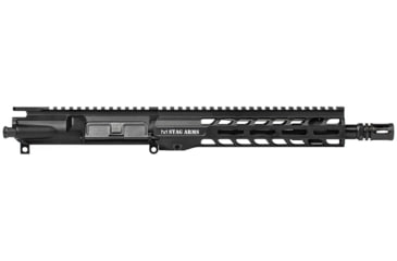 Image of Stag Arms 15 Tactical Upper - Right Ejection, 5.56 NATO, 10.5in 4150 CMV Black Nitride Barrel, Carbine-Length, 1/7, Stag 9in M-LOK SL, A2, Hard Coat Anodize, Black, STAG15100412