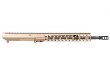 Image of Stag Arms AR-10 Tactical Left Hand Upper Receiver, 308 Win, 16in Barrel, NJ Compliant, TAC-GOV-CMV Profile, 1-10 Twist, 5/8X24 Thread, VG6 Gamma, FDE, STAG10111244