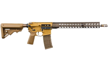 Image of Stag Arms 15 Spectrm 1 Semi-Auto Rifle, 223 Rem/5.56 NATO, 16in Barrel, 1-7, Synthetic Shades Of Flat Dark Earth V2 Stock, Anodized Black, 30RD, STAG15005512-FRRMPG
