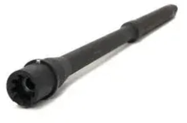 Image of Stag Arms Stag Threaded Barrel, AR-15, 5.56x45mm, 16in, Government Profile, Mid Length, 1-7 Twist, 5/8x24 Thread, Black, STAG400136