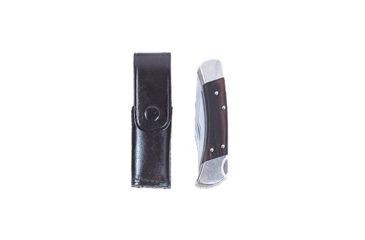 Image of Stallion Leather #110 Buck Knife Holder, Black - FBK-1-B2