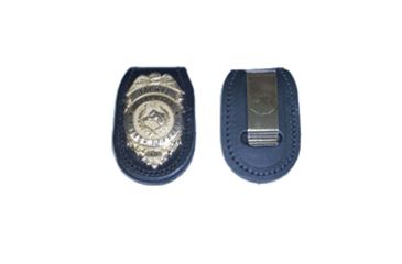 Image of Stallion Leather Federal Belt Badge Holder Clip - BHFD-1