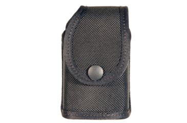 Image of Stallion Leather Flip Cell Phone Holder, Ballistic Weave - CELL-AW
