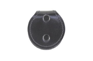 Image of Stallion Leather Star Belt Badge Holder, Black - BHST-1