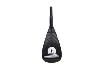 Image of Stand On Liquid Torrent Adjustable Full Carbon SUP Paddle, 60-84in Black, Carbon, Silver, SONL17TCAP